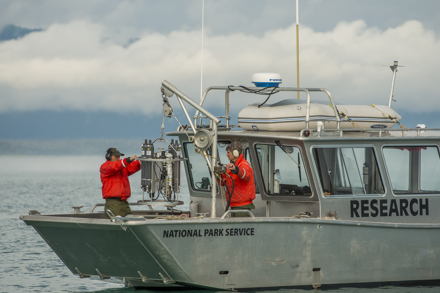 oceanography research glacier bay