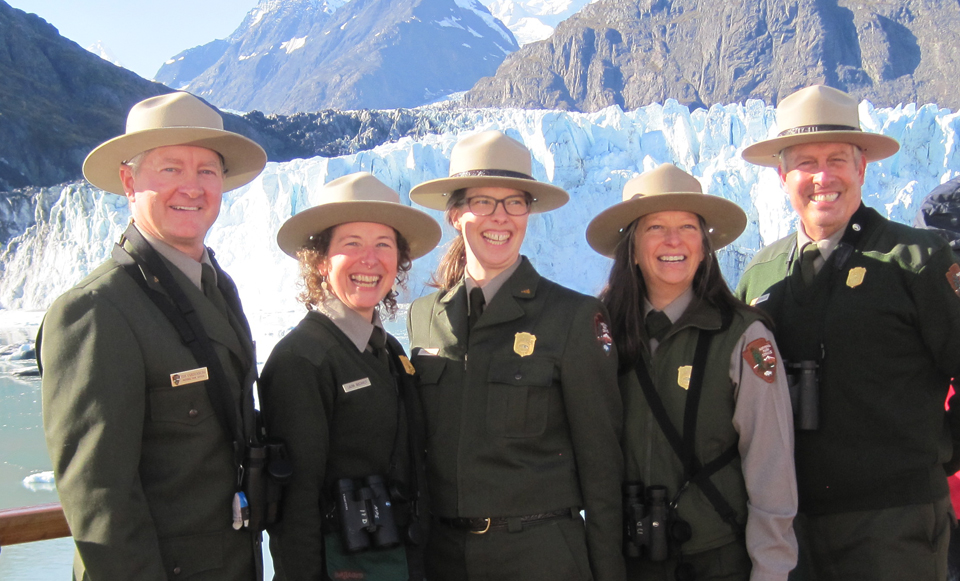 Park Rangers in Glacier Bay