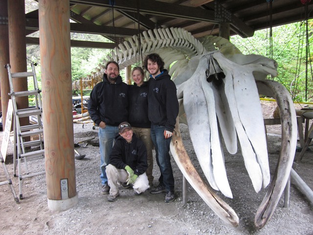 Team takes a moment to celebrate