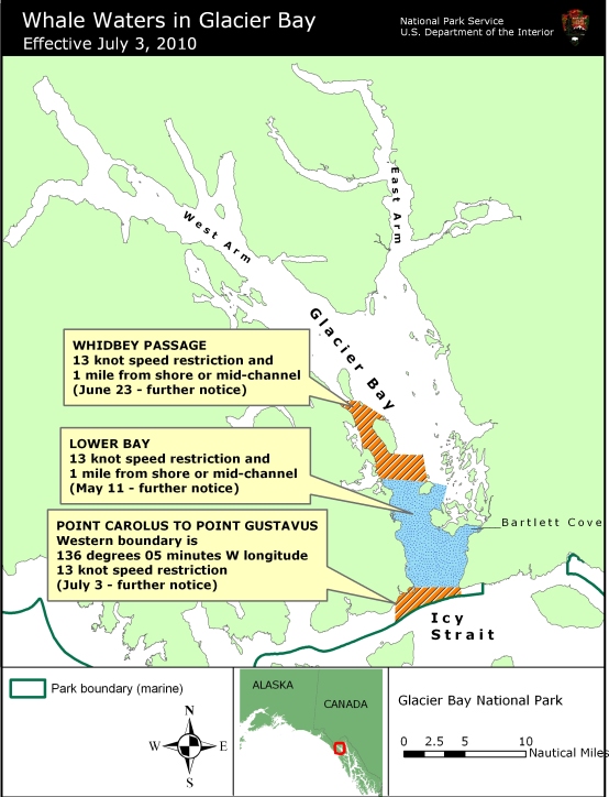 Whale Waters Map 7/2/2010