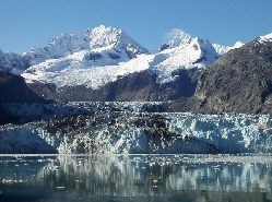 glacial scene glacial scene