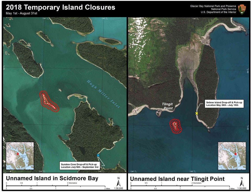 2018 temp island closures #1 2018 temporary island closures