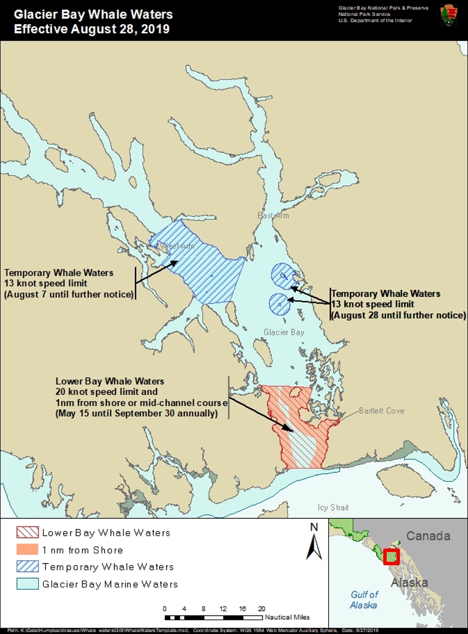 20190828_NMI_Sturgess_1nm_buffer_WhaleWaters map of whale waters effective August 28, 2019