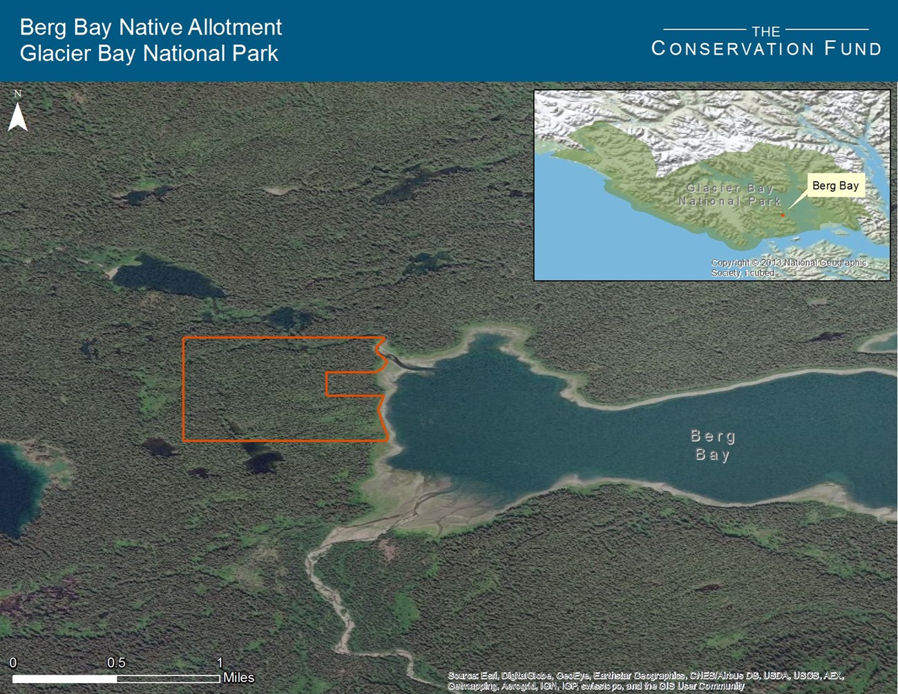 Berg Bay Native Allotment Map Berg Bay Native Allotment Map