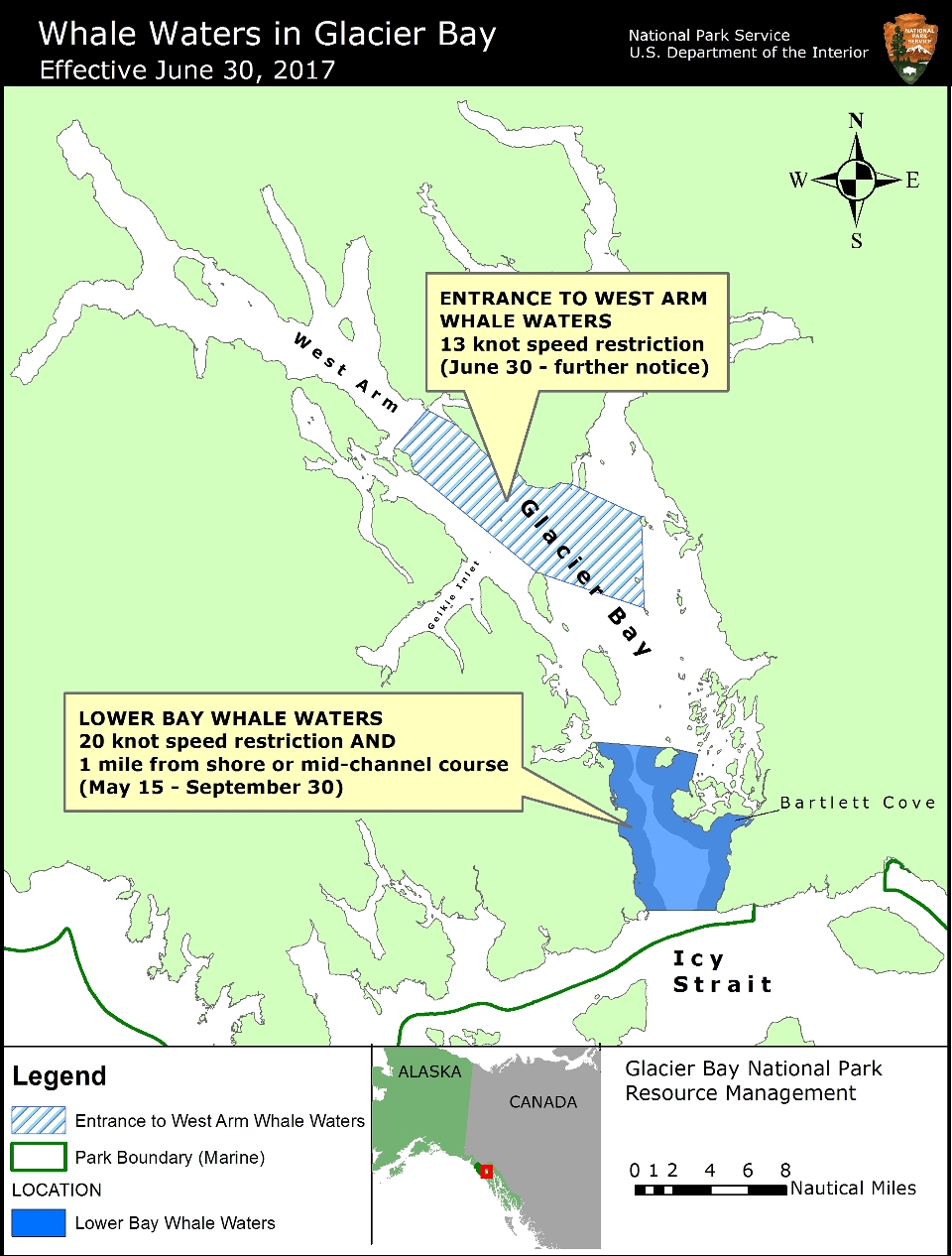 Whale Waters Update Effective June 30