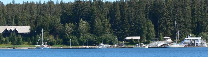 Bartlett Cove scene