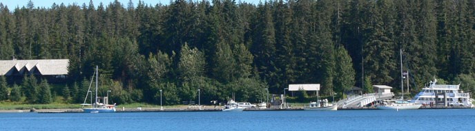 Bartlett Cove scene