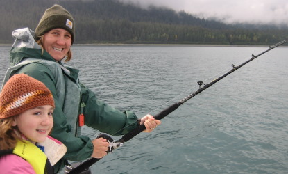 halibut fishing in Glacier Bay halibut fishing in Glacier Bay