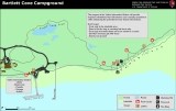 Map of Bartlett Cove Campground