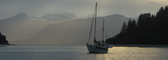 private vessel in Glacier Bay
