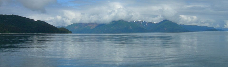 Glacier Bay scenic scene