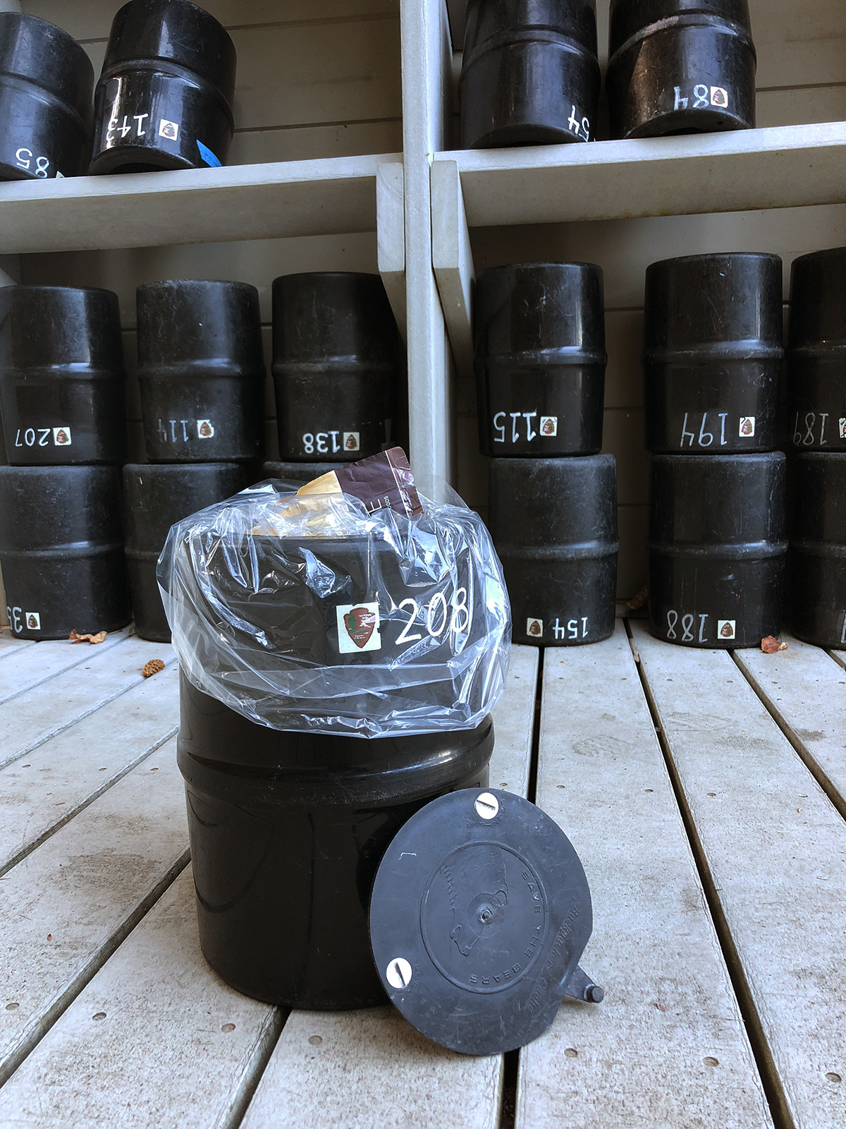 Bear proof containers for backpacking shop
