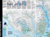 Map of Glacier Bay National Park Map of Glacier Bay National Park