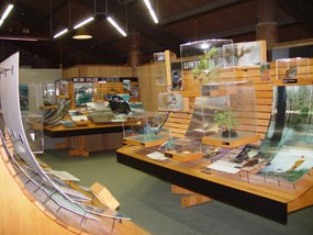 glacier bay visitor center exhibits