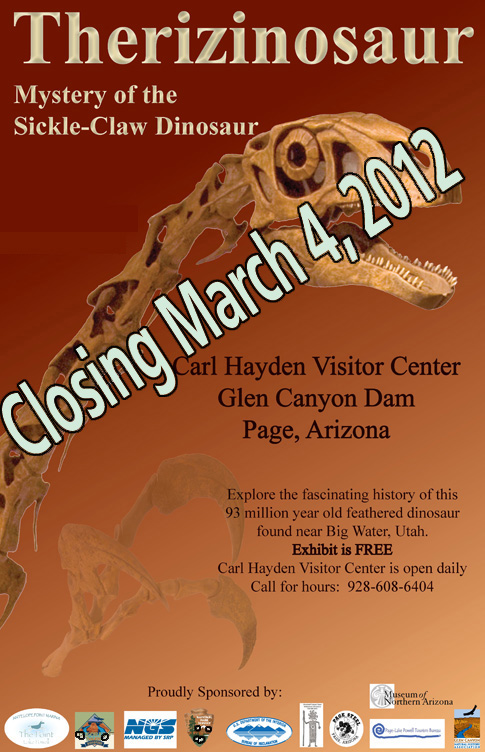 therizinosaur poster closing date therizinosaur poster closing date