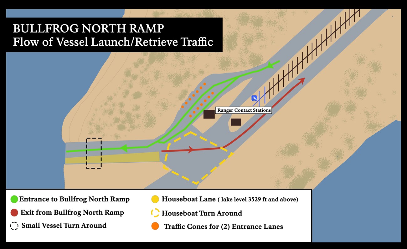 Bullfrog North Ramp Traffic Map Bullfrog North Ramp Traffic Map