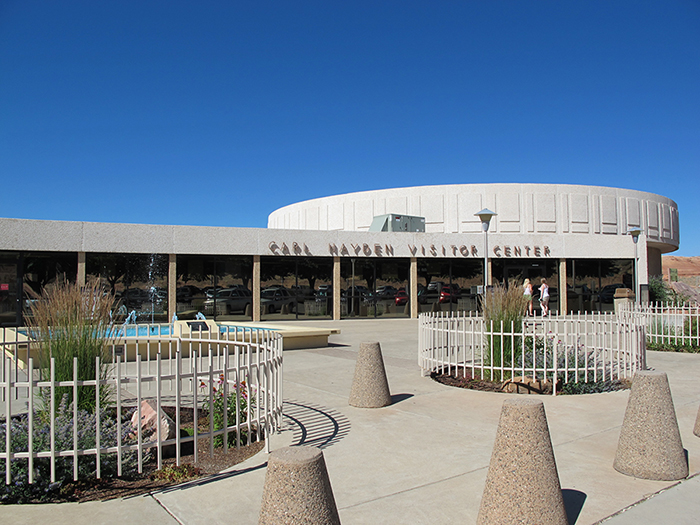 Exterior of Carl Hayden Visitor Center