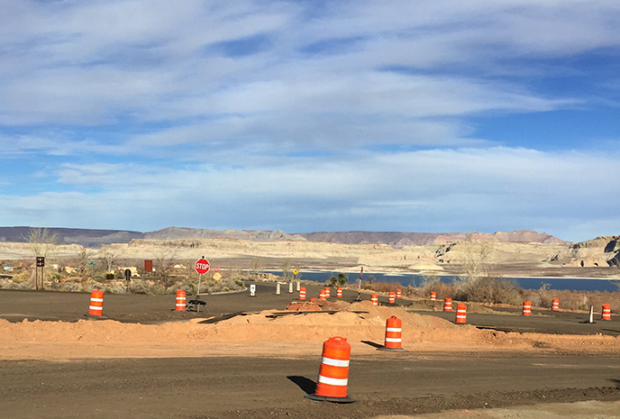 Road under construction