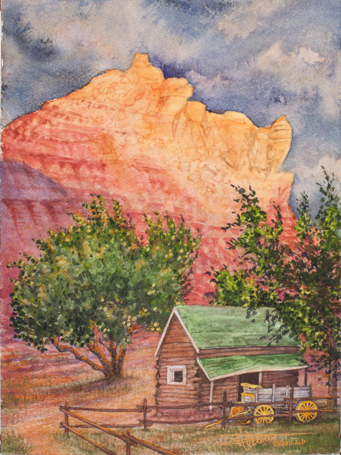 Stormy Morning at Lonley Dell Ranch