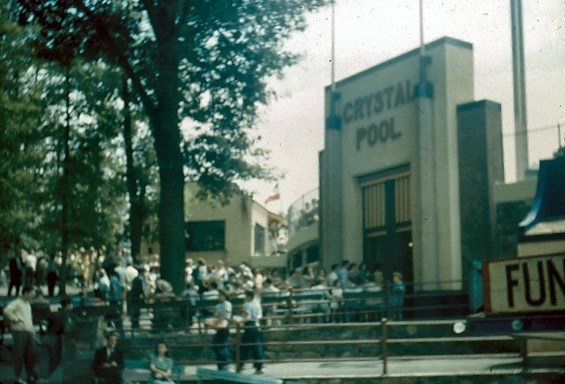 Crystal Pool entrance gate 1940s