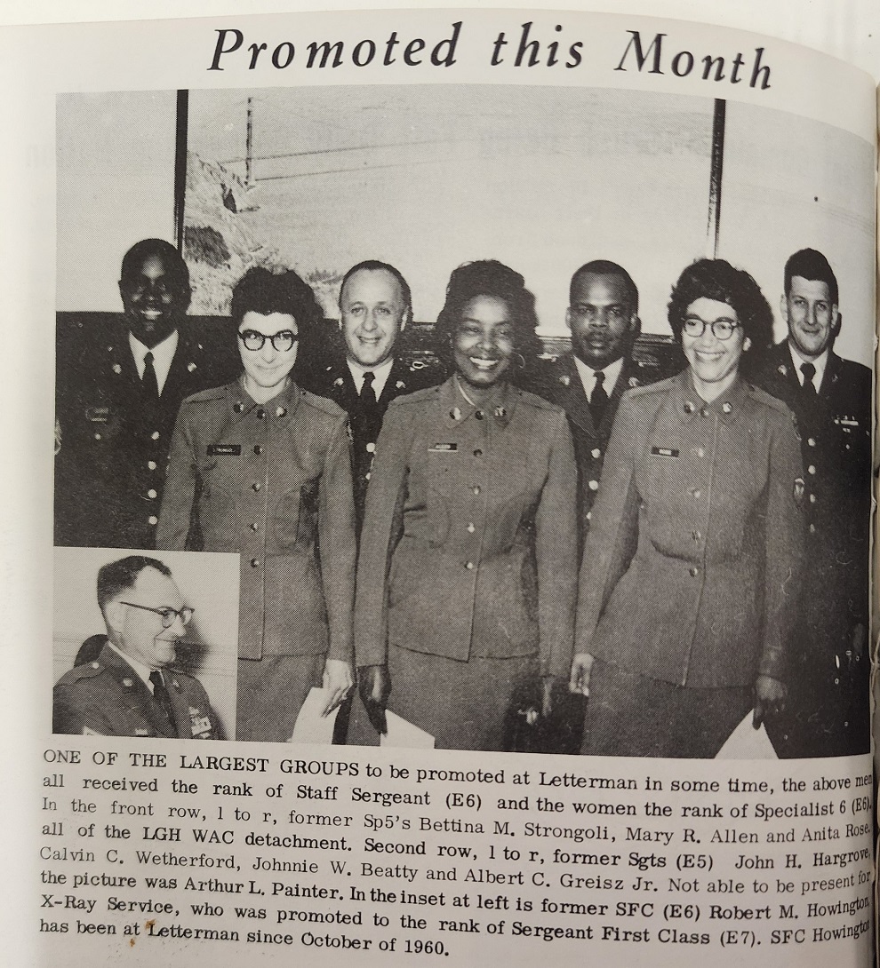 Fog Horn Image Letterman Promotion A newspaper image of Letterman Staff