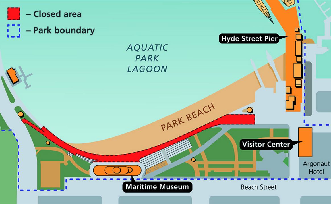 Oct 2016 Aquatic Park promenade closure