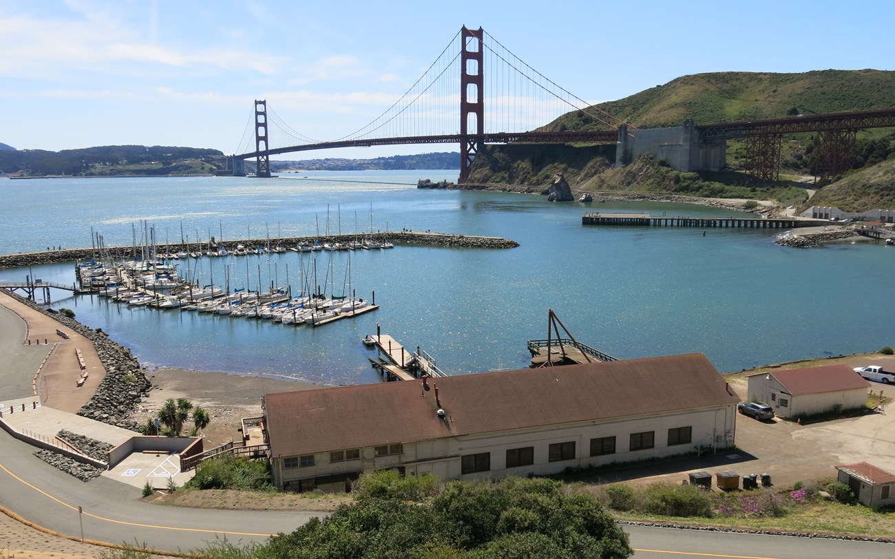 Horseshoe Cove Marine and GG Bridge