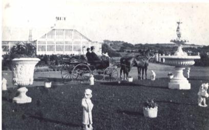 Sutro Heights park in the 1880s