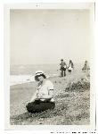 GOGA-1766 Mildred Lewis Collection Photograph Lewis on Beach
