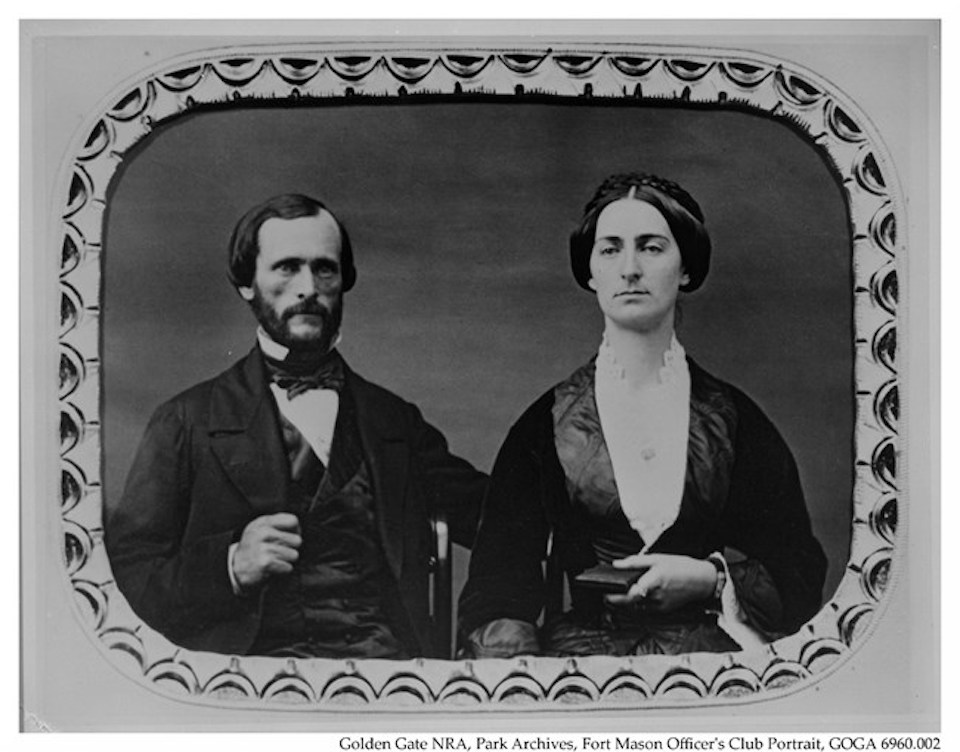  Jessie Benton Fremont y su esposo