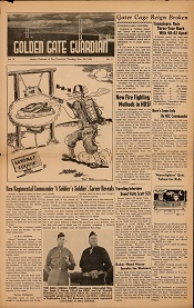 Golden Gate Guardian Newspaper, 11-25-1943 Golden Gate Guardian Newspaper, 11-25-1943