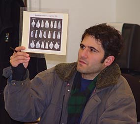 Teacher candidate reads I Have Tectonics card Teacher candidate reads I Have Tectonics card