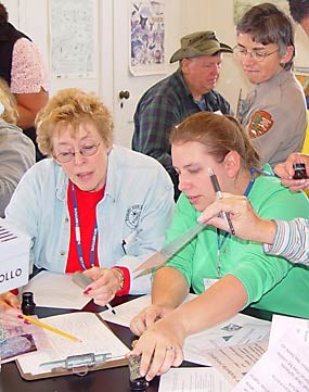 Students record information