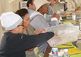 Teachers learn about Edible Geology lesson Teachers learn about Edible Geology lesson