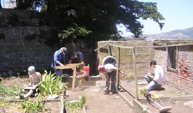 people working outside with tools people working outside with tools