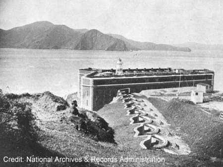 historic image of Fort Point