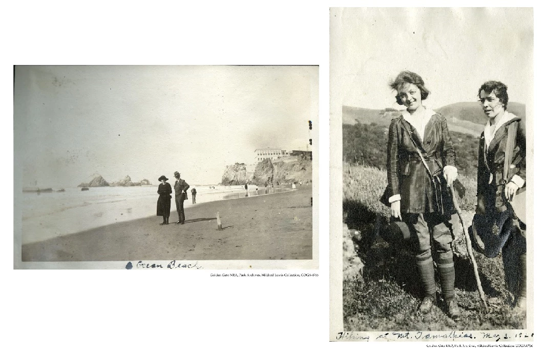 GOGA-1766 Mildred Lewis Collection Lewis in San Francisco Areas