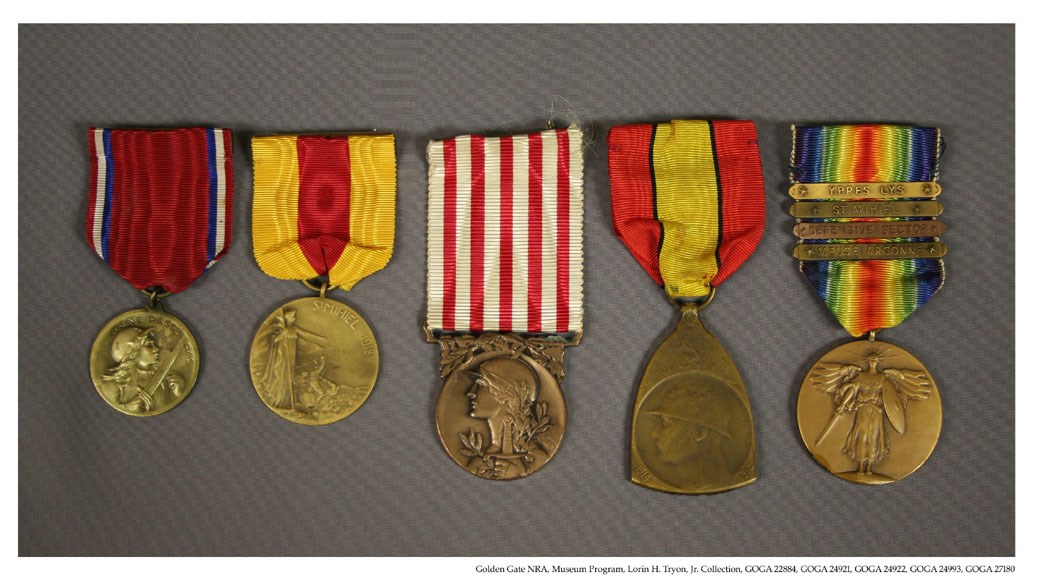 GOGA 22884, 24921, 24922, 24993, 27180 Tryon Collection 5 Medals