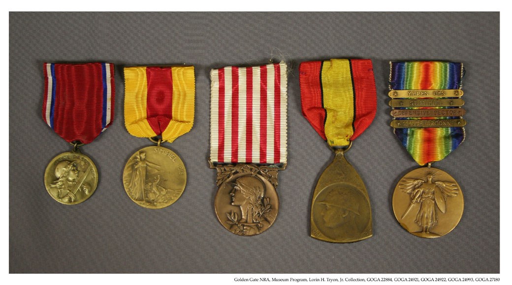 GOGA 22884, 24921, 24922, 24993, 27180 Tryon Collection 5 Medals