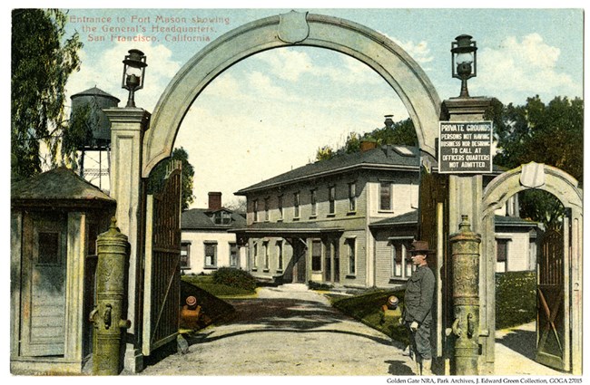 GOGA 27015 J Edward Green Collection Fort Mason General's HQ