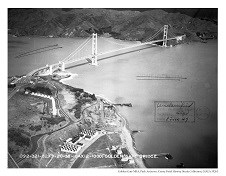 Golden Gate Bridge March 1938
