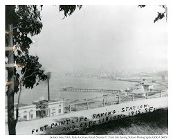Fort Point Lifesaving Station and PPIE 1915