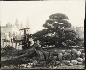 A view of from the Japanese Pavilion.