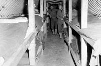 photo of underground living quarters in Wolf Ridge in the Marin Headlands