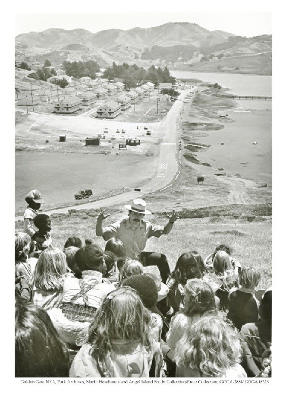 Overlooking fort Barry and Fort Cronkhite