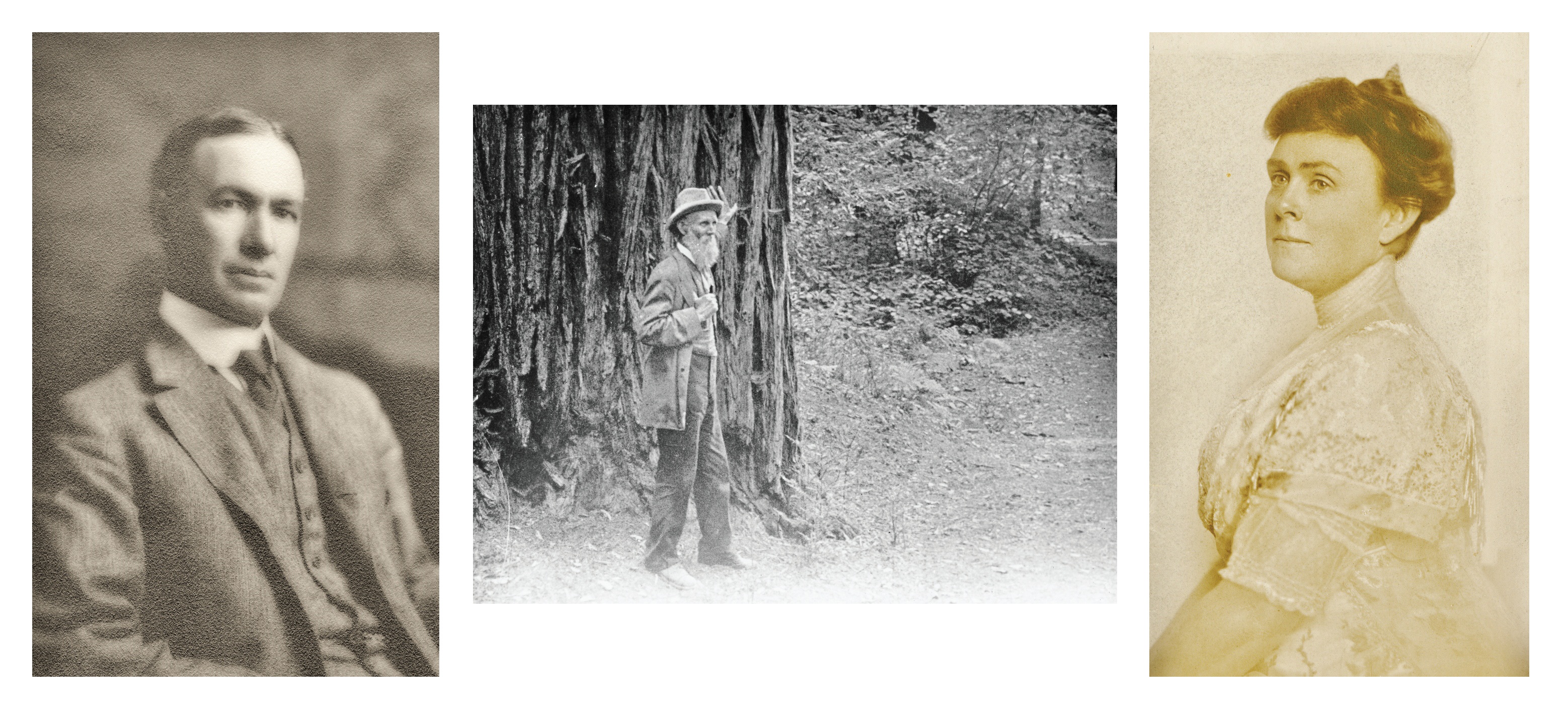 William Kent, John Muir and Elizabeth Thatcher Kent