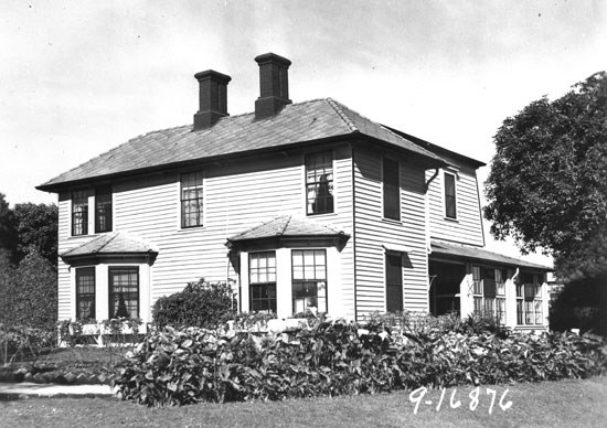 Fort Mason Quarters 3 is a two-story wood-frame house