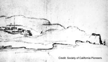 Artist rendering of early Presidio