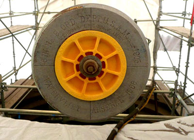 the end of the cannon