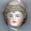 image of historic doll's head